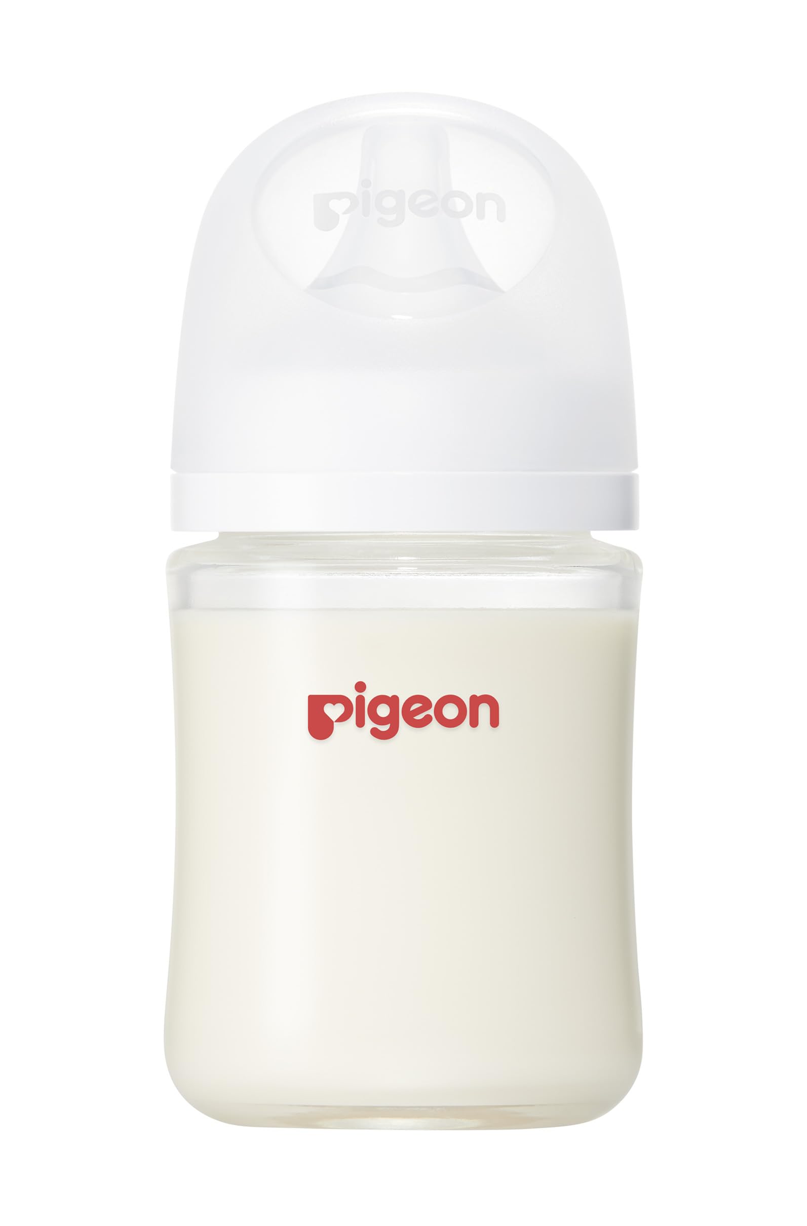 Set de Biberones Pigeon Soft Touch Blanco Boca Ancha Libre BPA