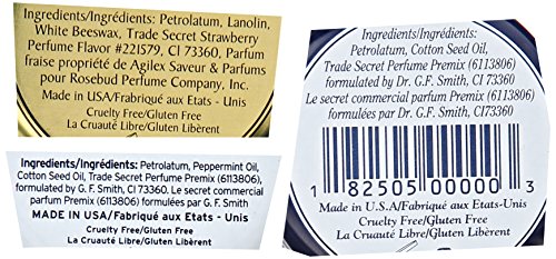 Bálsamo Rosebud rojo de Tres Capas generosas para Labios