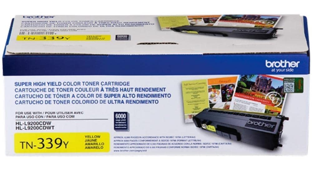 Toner Brother Amarillo TN339Y 6000 Páginas