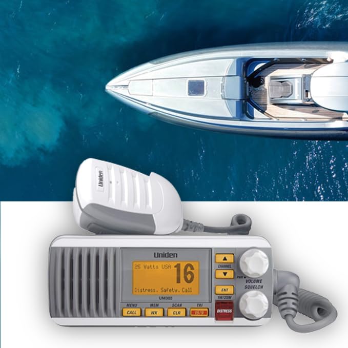 Radio Marino VHF Uniden Um385