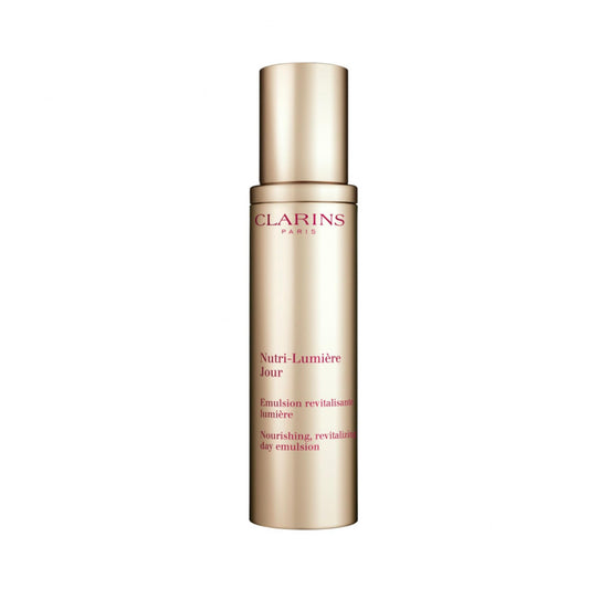 Clarins Nutri Lumiere Jour Nourishing Revitalizing Day Emulsion All Skin Types, 1.7 Ounce