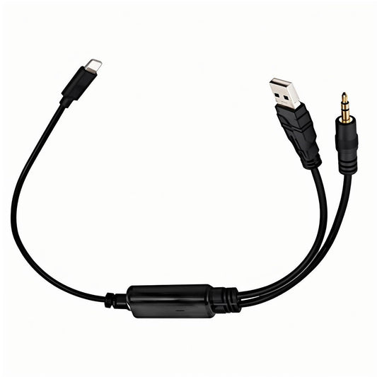 Conector de Audio USB 3,5 mm U-S-B para Android Galaxy y Tabs Compatible con BMW Mini Cooper IDRIVE