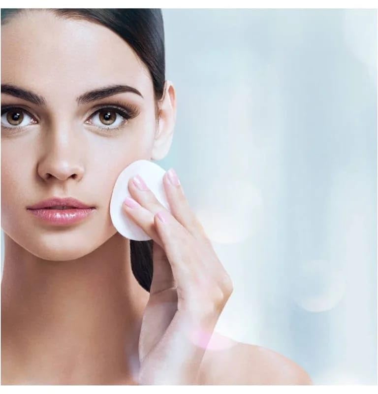 Almohadillas Faciales Protec Glicerina Algodón Suave para Limpieza y Desmaquillado 400 Piezas