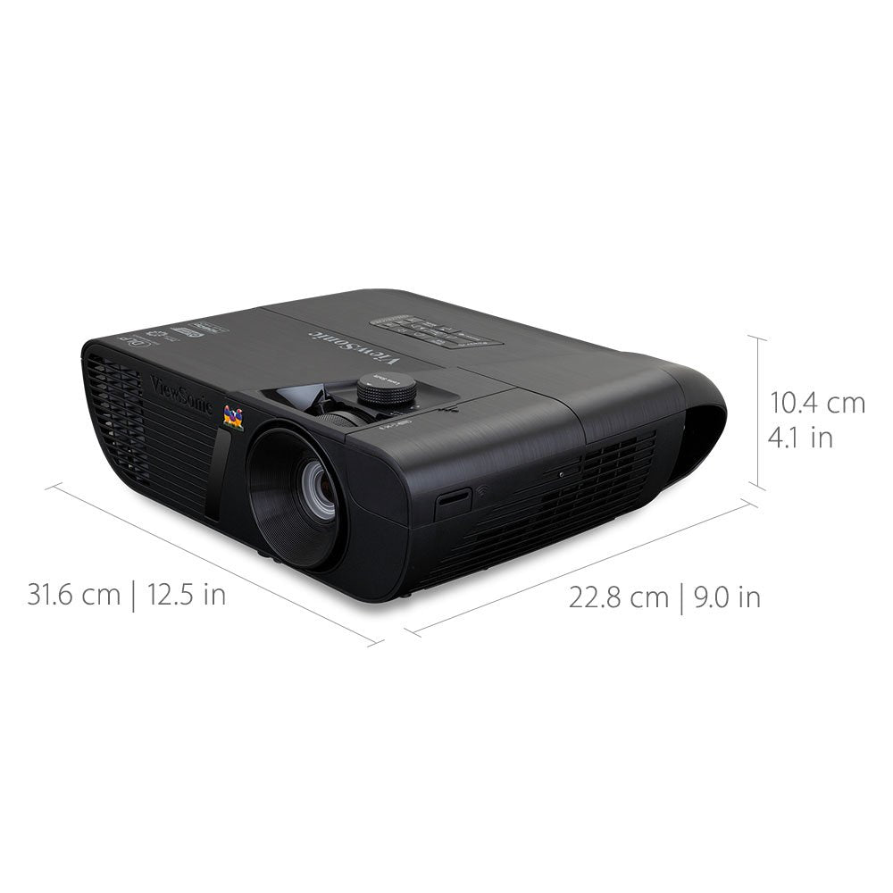Viewsonic Pro7827HD Desktop Projector 2200lúmenes ANSI DLP 1080p (1920x1080) 3D Negro Video - Proyector (2200 lúmenes ANSI, DLP, 1080p (1920x1080), 762 - 7620 mm (30 - 300"), 22000:1, 3500 h)