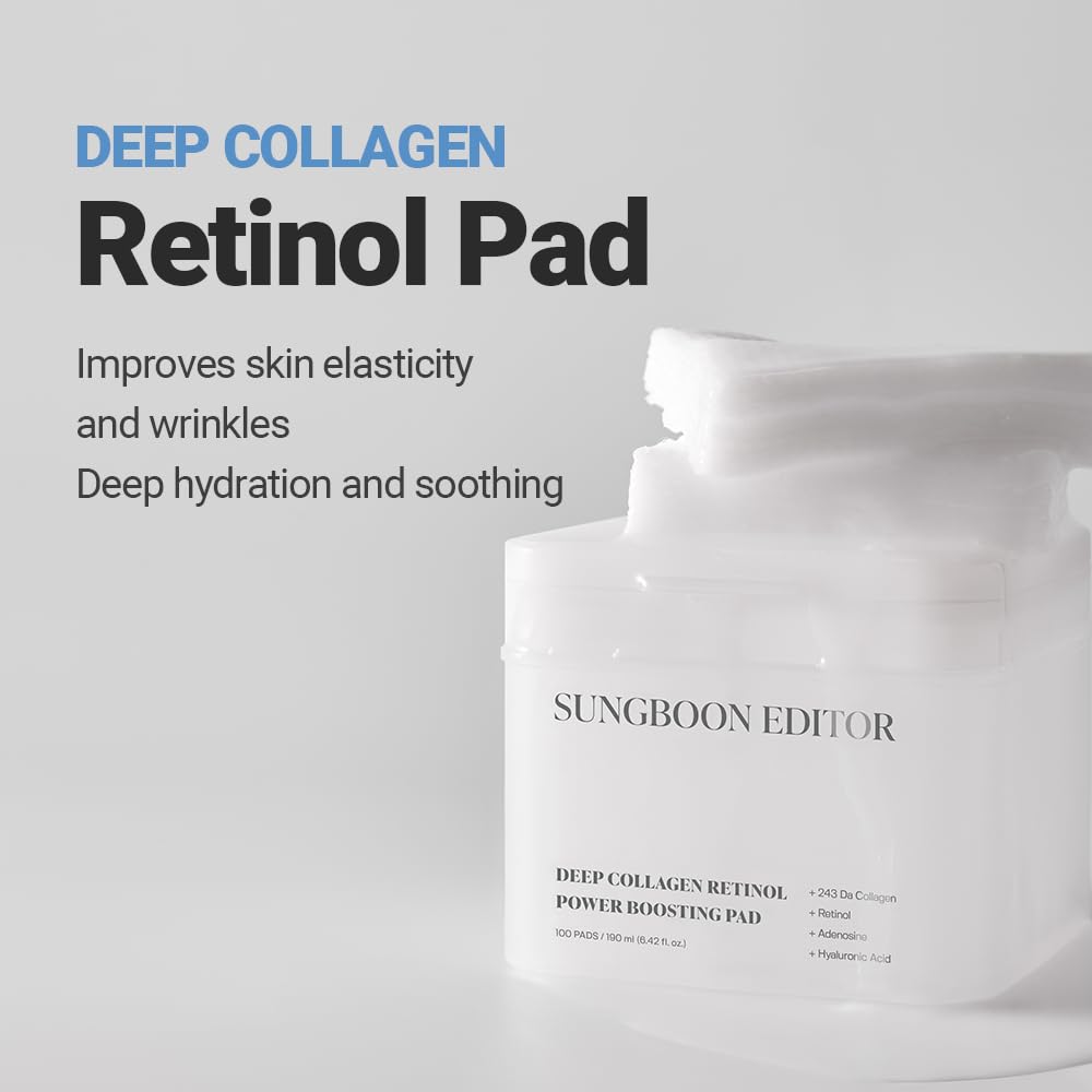 Almohadilla antiarrugas con colágeno y retinol para rejuvenecer la piel - Sungboon Editor Deep