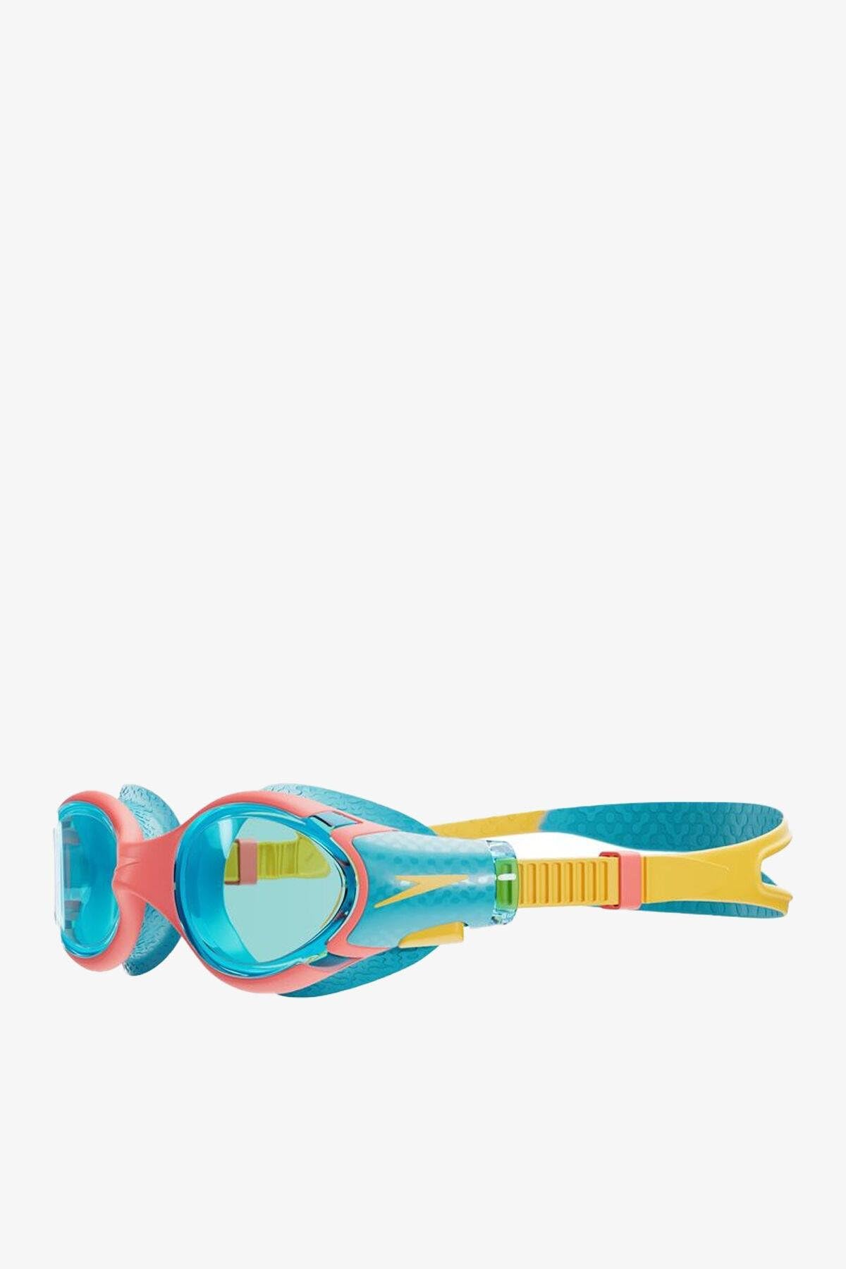 Gafas Speedo Bolt Mango Coral Beach Azul Biofuse 2.0 para Niños Unisex