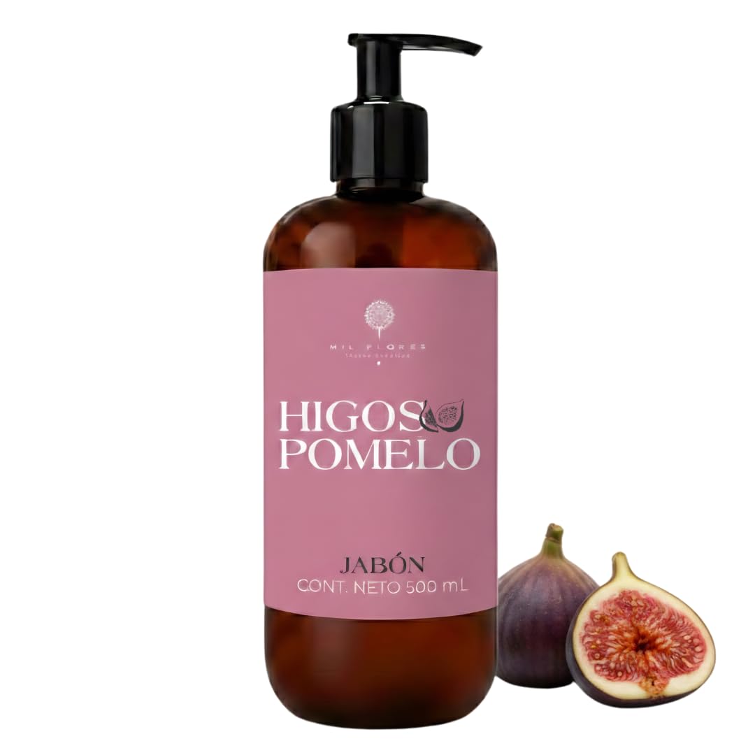 Mil Flores — Jabón Líquido Premium para Manos 500 ml HIGO | Ritual de Aromaterapia | Hidrata y Cuida la Piel | Esencias 100% Naturales