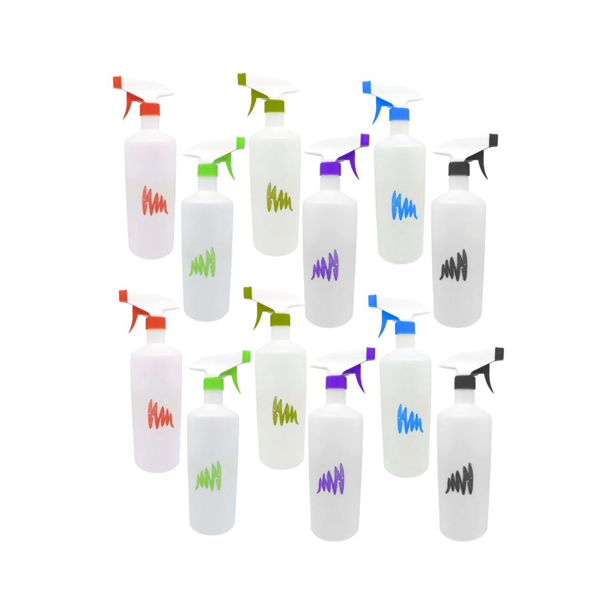 Atomizador Uso Rudo 250ml Varios Colores 10pzas