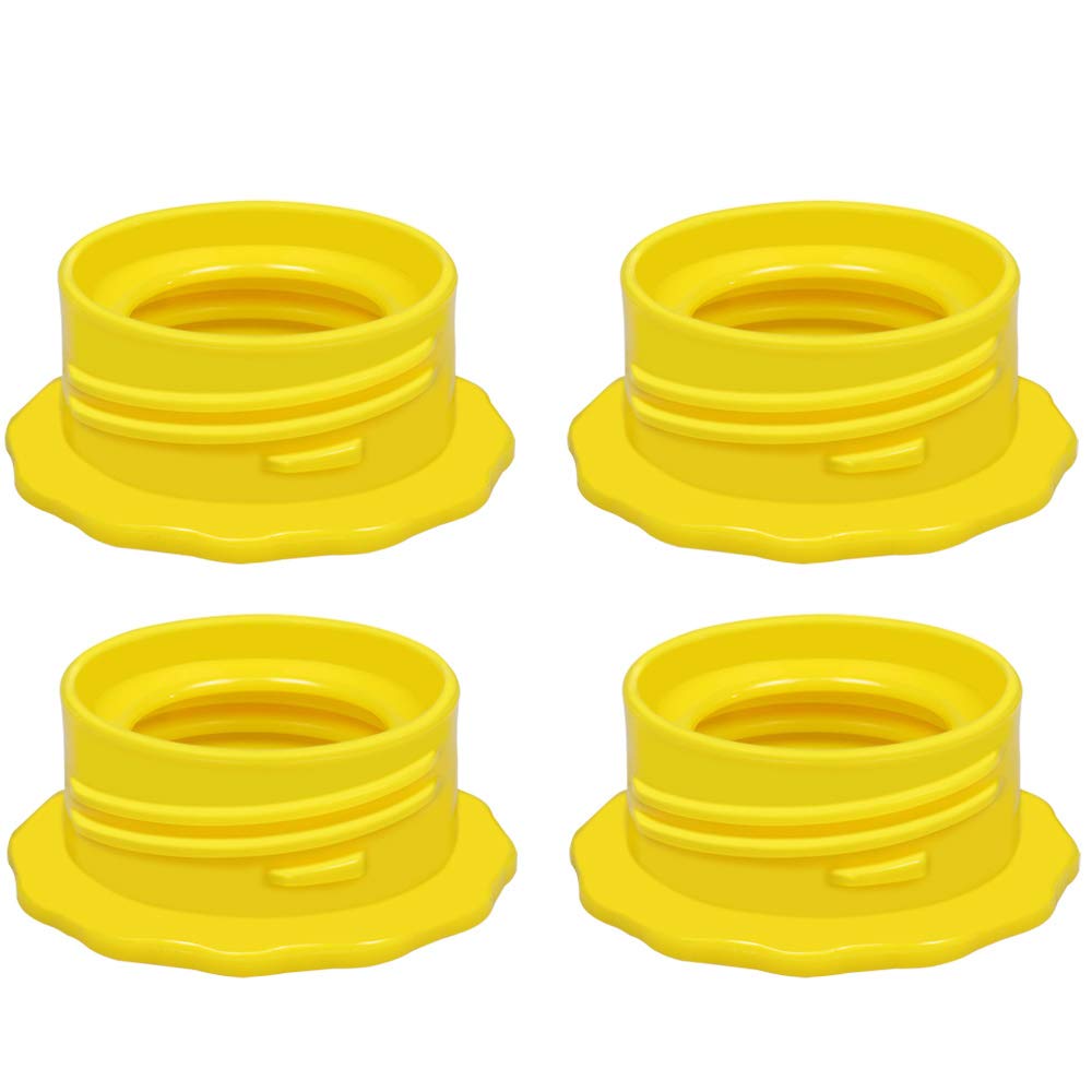 Adaptador de rosca para botella de bebé para Spectra S1 S2 con bridas de boca ancha para utilizar botellas Medela, 4 piezas