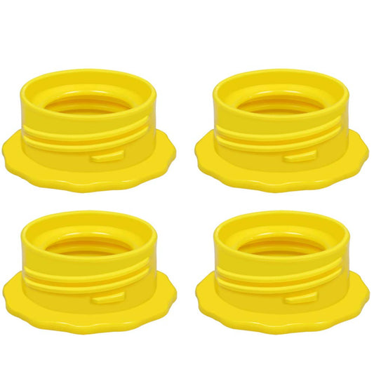 Adaptador de Rosca para Botella de Bebé Spectra S1 S2 Blanco Compatibles con Botellas Medela, 4 Piezas