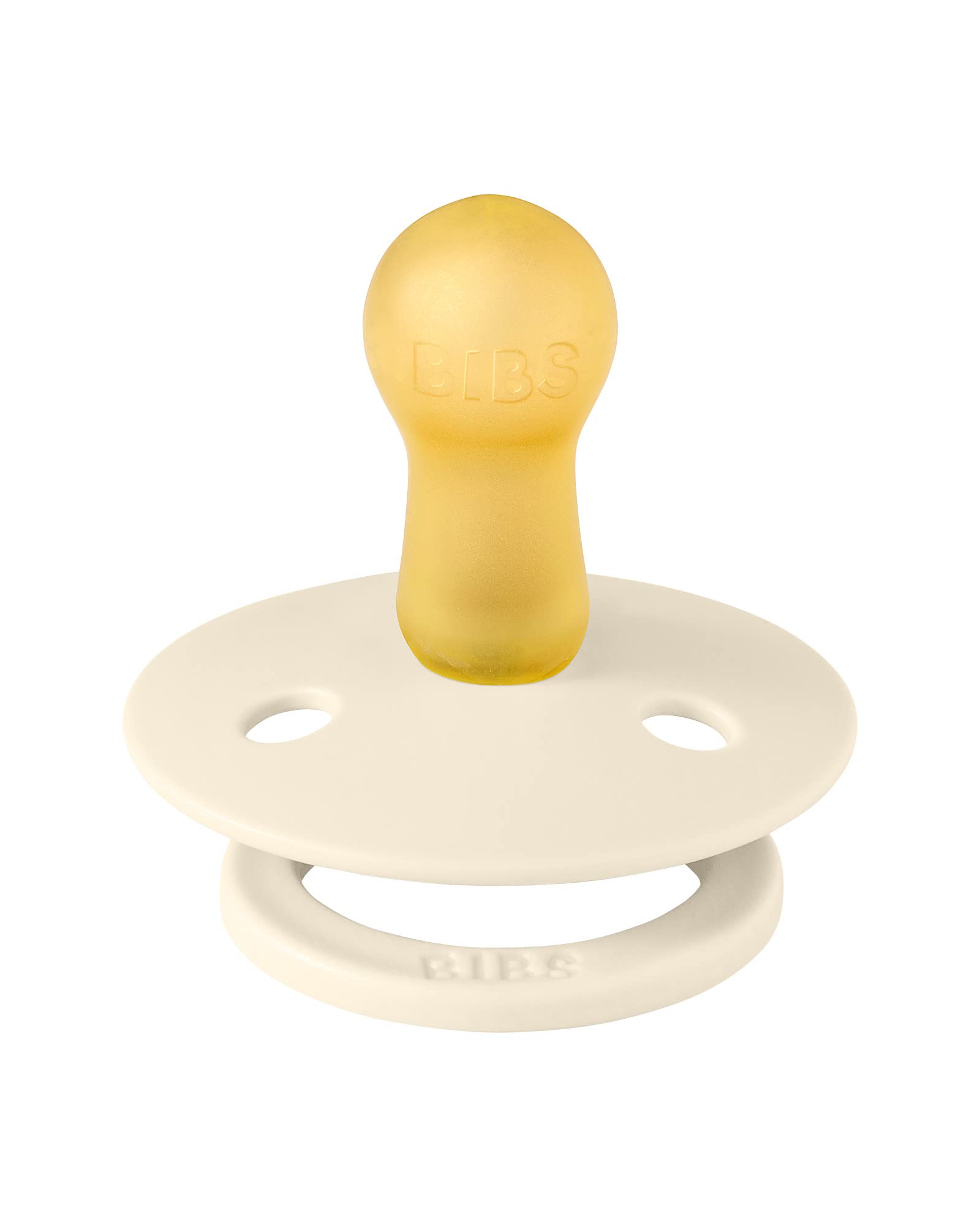 BIBS 5713795200313 PACIFIER, Ivory/Petrol, 2 piezas