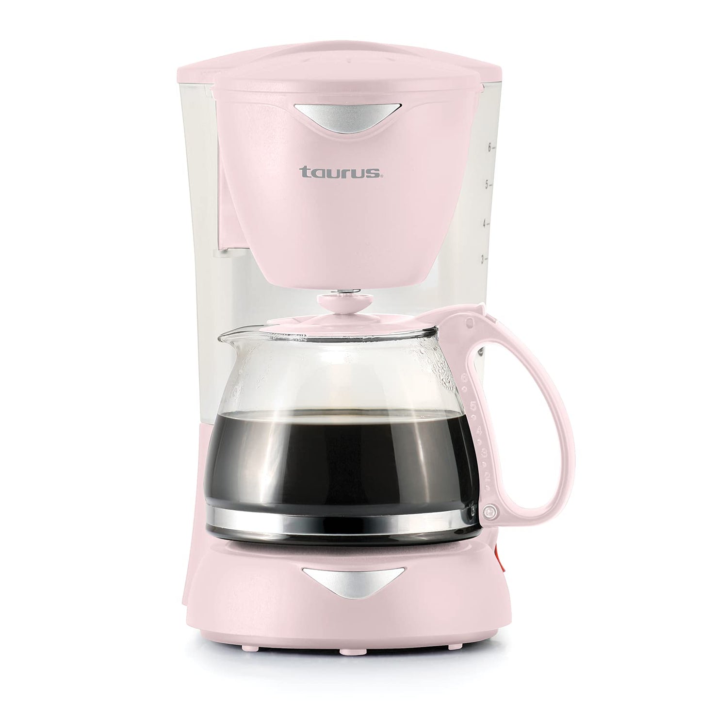 Cafetera de Goteo Taurus Ribbon 6 Tazas con Filtro Permanente y Jarra de Vidrio