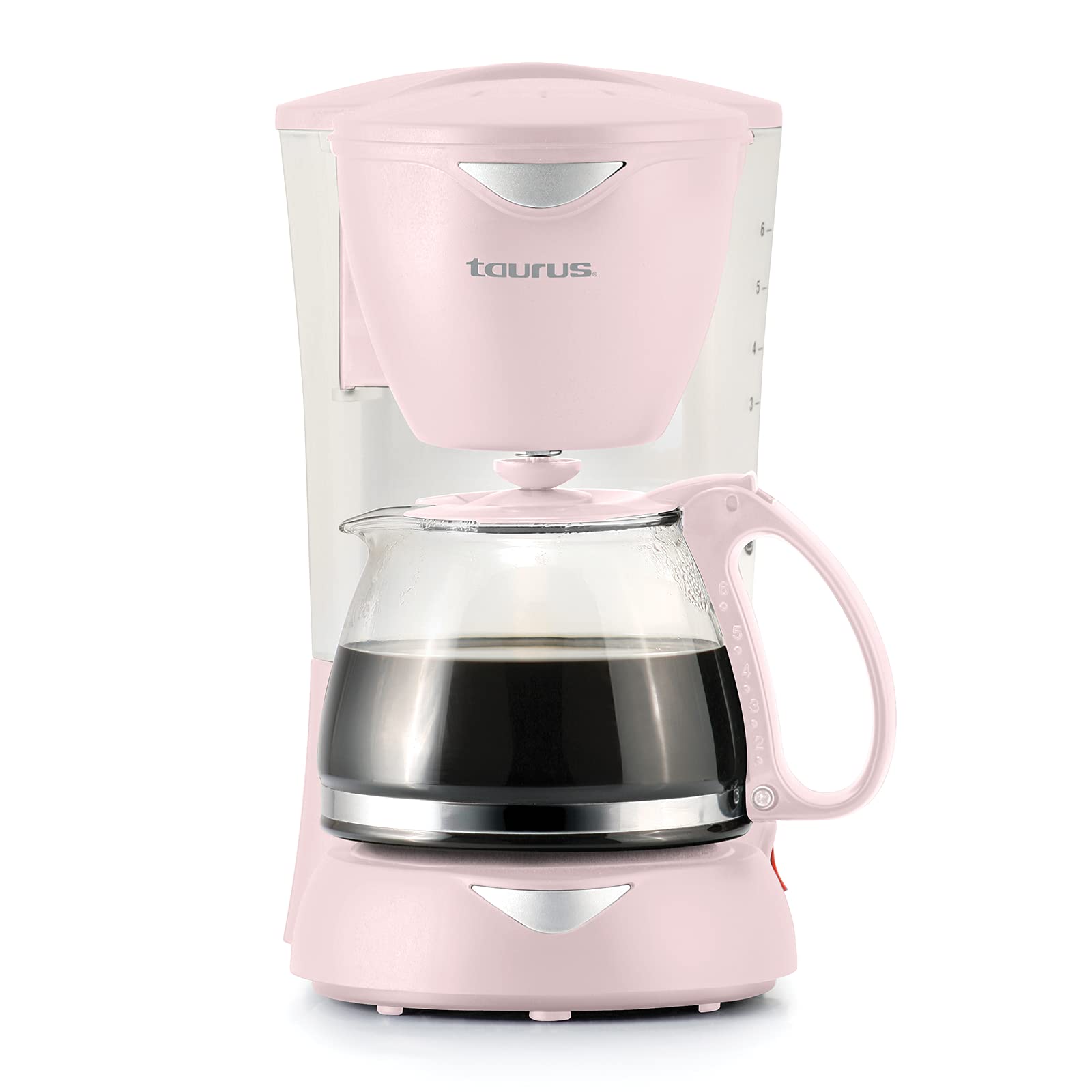 Cafetera de Goteo Taurus Ribbon 6 Tazas con Filtro Permanente y Jarra de Vidrio