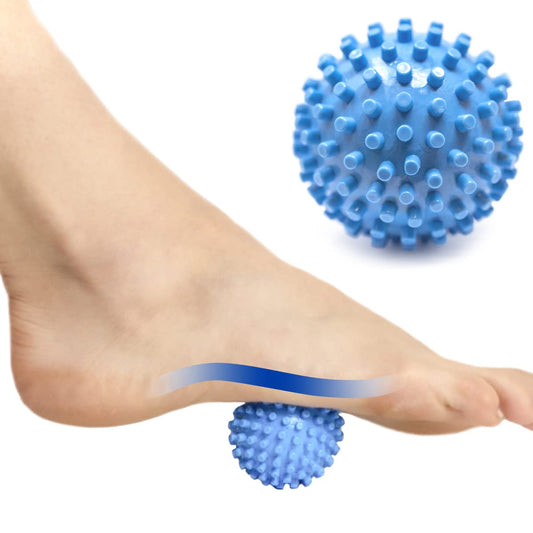 Bola de Masaje ProStretch Addaday Azul con Textura para Alivio de Fascitis Plantar