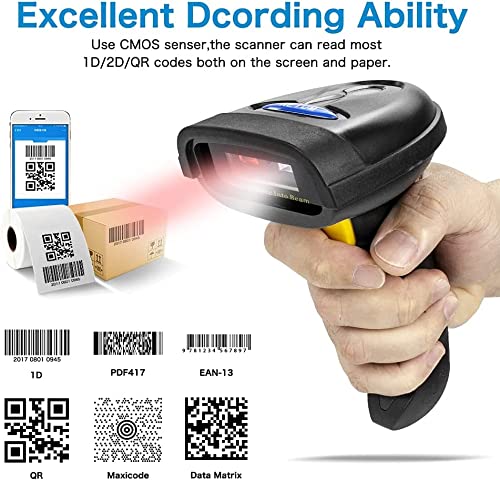 Lector Códigos QR 2D NETUM Inalámbrico Bluetooth