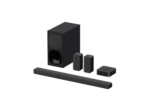 Sony Sistema de Teatro en casa de 5.1 Canales con bocinas traseras inalámbricas 600 W | HT-S40R