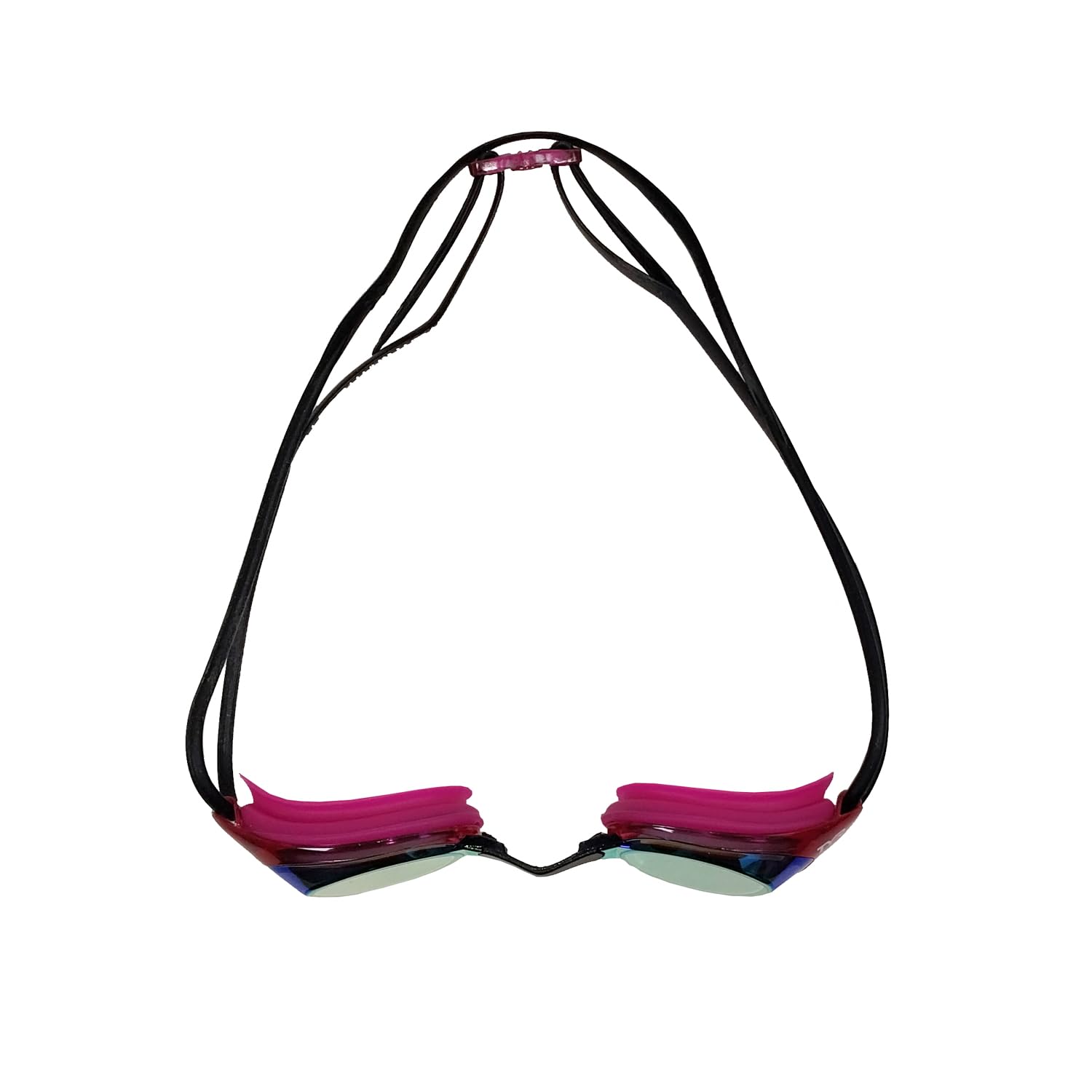 Gafas de Natación TYR Blackhawk Racing Espejadas Negro Rosado Dorado para Mujer