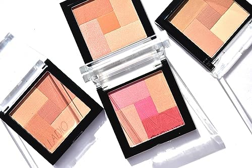 Rubor y Bronceador en Polvo Palladio Pink Truffle de Maquillaje Facial Suave y Sedoso