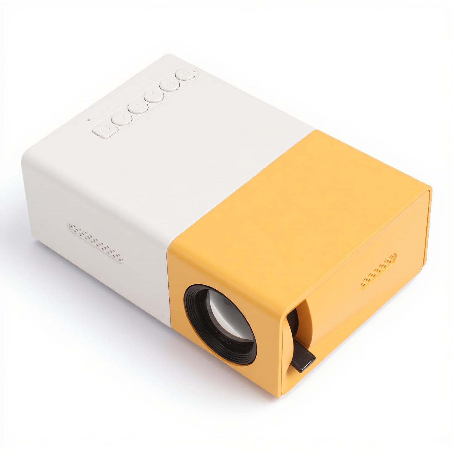 Mini Proyector Portátil, Proyector de Cine Digital, Pantalla Grande de 24 a 60 Pulgadas, Resolución 1920x1080, Proyector de Vídeo Inteligente para el Cine en Casa Película al Aire Libre(#1)