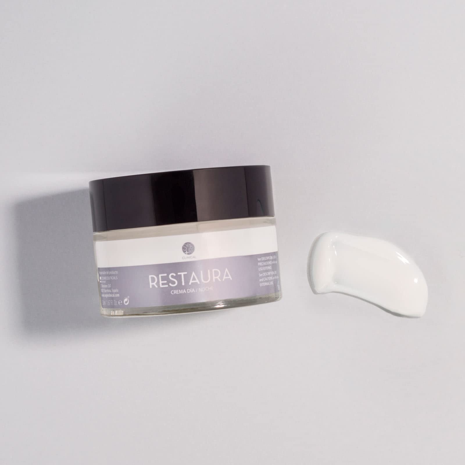 Segle Clinical Crema Restaura 50 ml. Hidratante y Antiarrugas con efecto Bótox-Like (PEQUEÑO 50 ML)