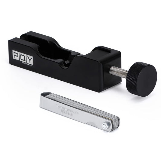PQY - Herramienta universal para bujías con 32 cuchillas de acero para la mayoría de bujías de 10 mm, 12 mm, 14 mm, 16 mm, color negro