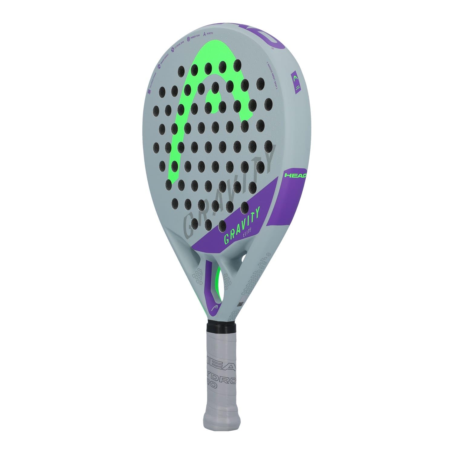 HEAD 228182 Raqueta de Tenis Gravity Elite 2022, Gris, 4 1/4