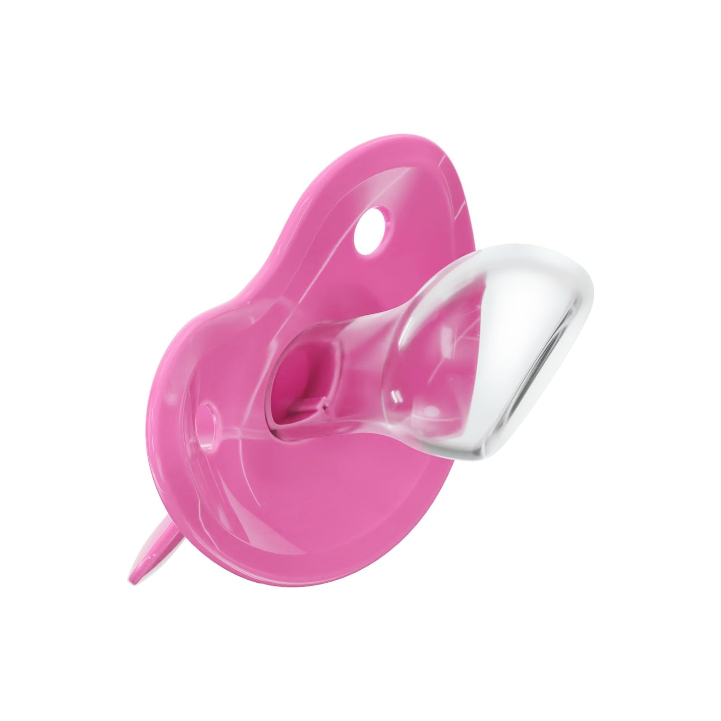 Chupete Addict - Fixx - JUMBO funcional adulto XXL - Chupete de silicona - Talla 10 (rosa intenso)