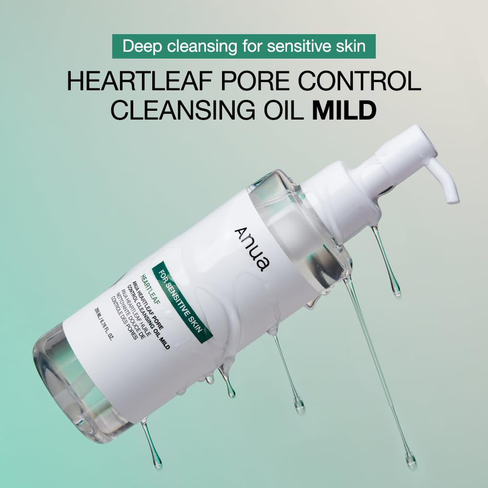 ANUA Heartleaf Pore Cleansing Oil MILD 200 ML