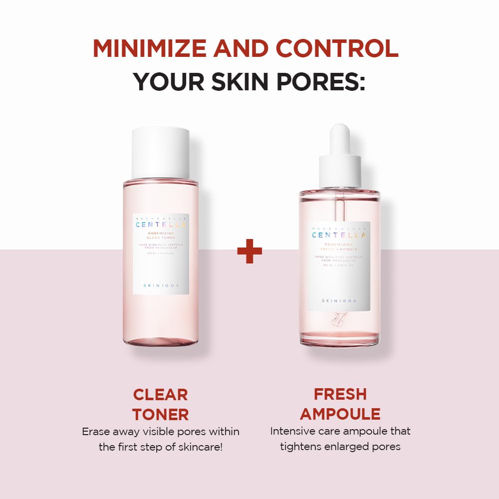 SKIN1004 Bordative Madagascar Centella Poremizing Clear Toner (Tónico Facial Reductor de Poros)