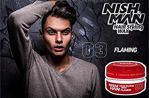 Nishman Serie Hair Styling (03 Flaming AQUA WAX, 150 ml)
