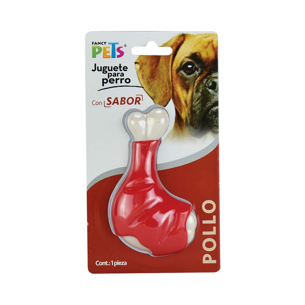 Juguete Dental Fancy Pets Sabor Pollo Pierna de Pollo para Perro