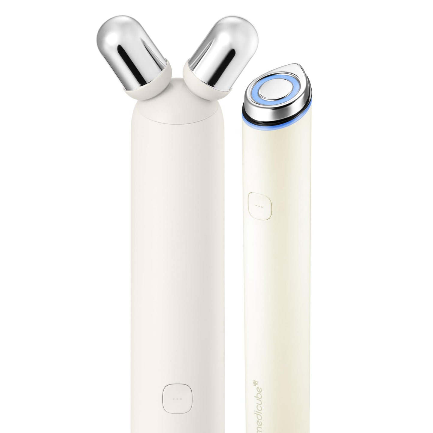 medicube Mini Booster Pro Plus Juego de Dispositivos de Rodillo Facial | Dispositivo de Masaje y Cuidado de la Piel 2 en 1 | Cuidado de la Línea de la Mandíbula y Reducción de Hinchazón | Masajador