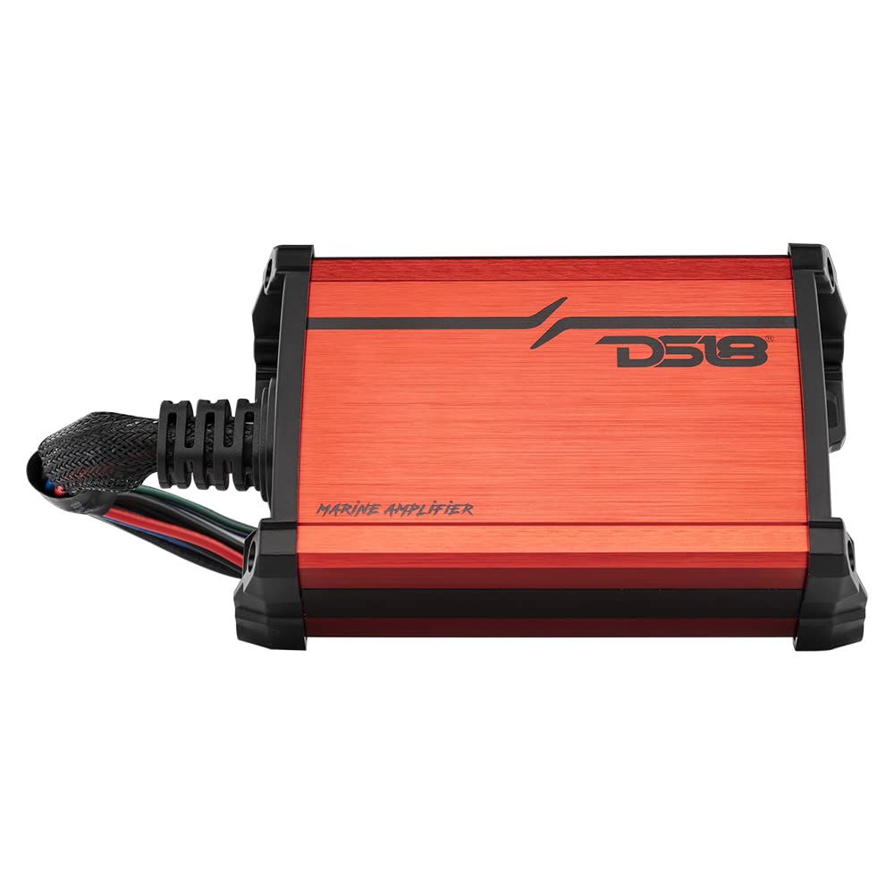 Altavoces de Torre Marina DS18 Bluetooth 4 Pulgadas 600 W con Amplificador y Control Remoto