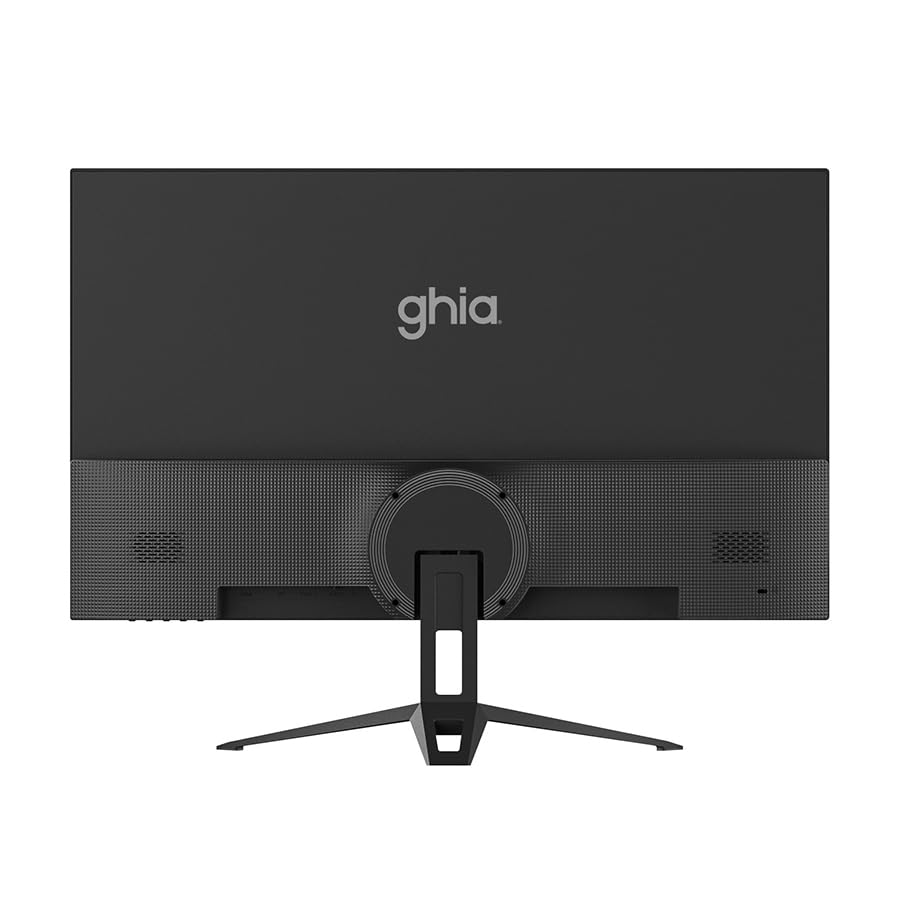 GHIA Monitor MG2424. Panel IPS de 23.8" Pulgadas (60.45cm), Frameless, Resolución Full HD 1920x1080, 100 Hz tasa de refresco, HDMI/VGA, Bocinas integradas.