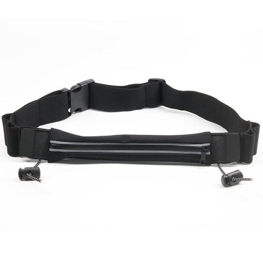 CurcKua Cinturón para Correr con presillas de Gel y Bolsillo. Cinturón Ajustable con Cremallera. para Correr para Mujeres y Hombres. Resistente al Agua. Regalos para maratones. Accesorios para c
