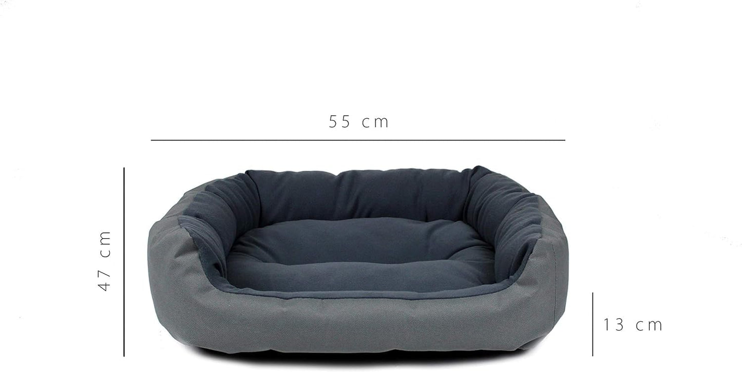Cama para Perro Hills Gris Resistente y Confortable