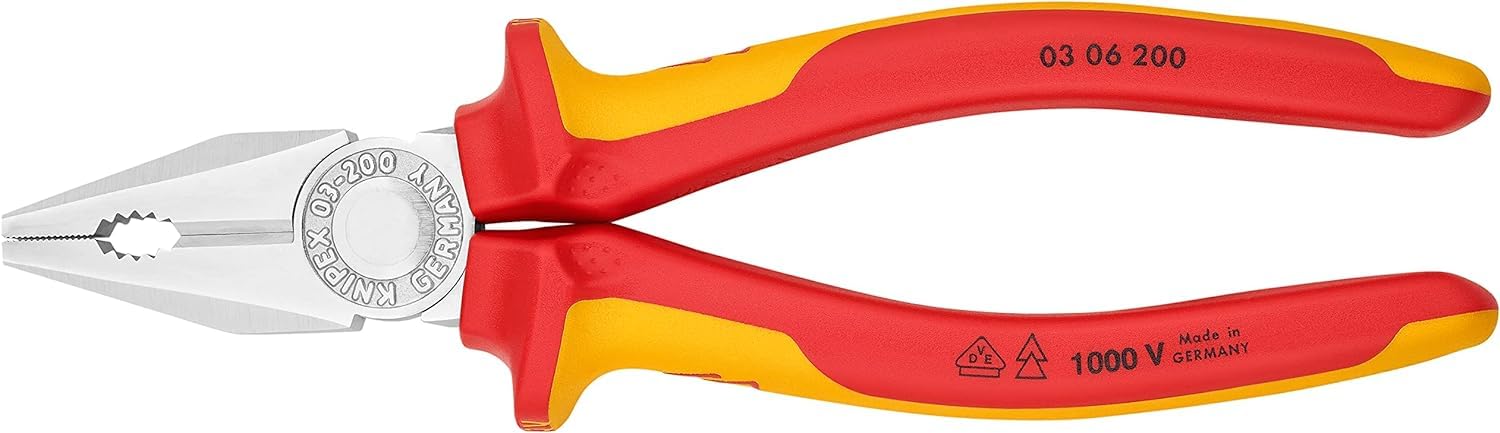 Knipex 03 06 200 Pinza Universal Cromado Vde 200 Mm