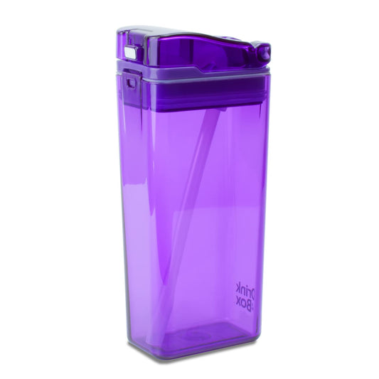 Precidio Design - Recipiente reutilizable ecológico para bebidas en la caja, 12 onzas (morado) 1012PR