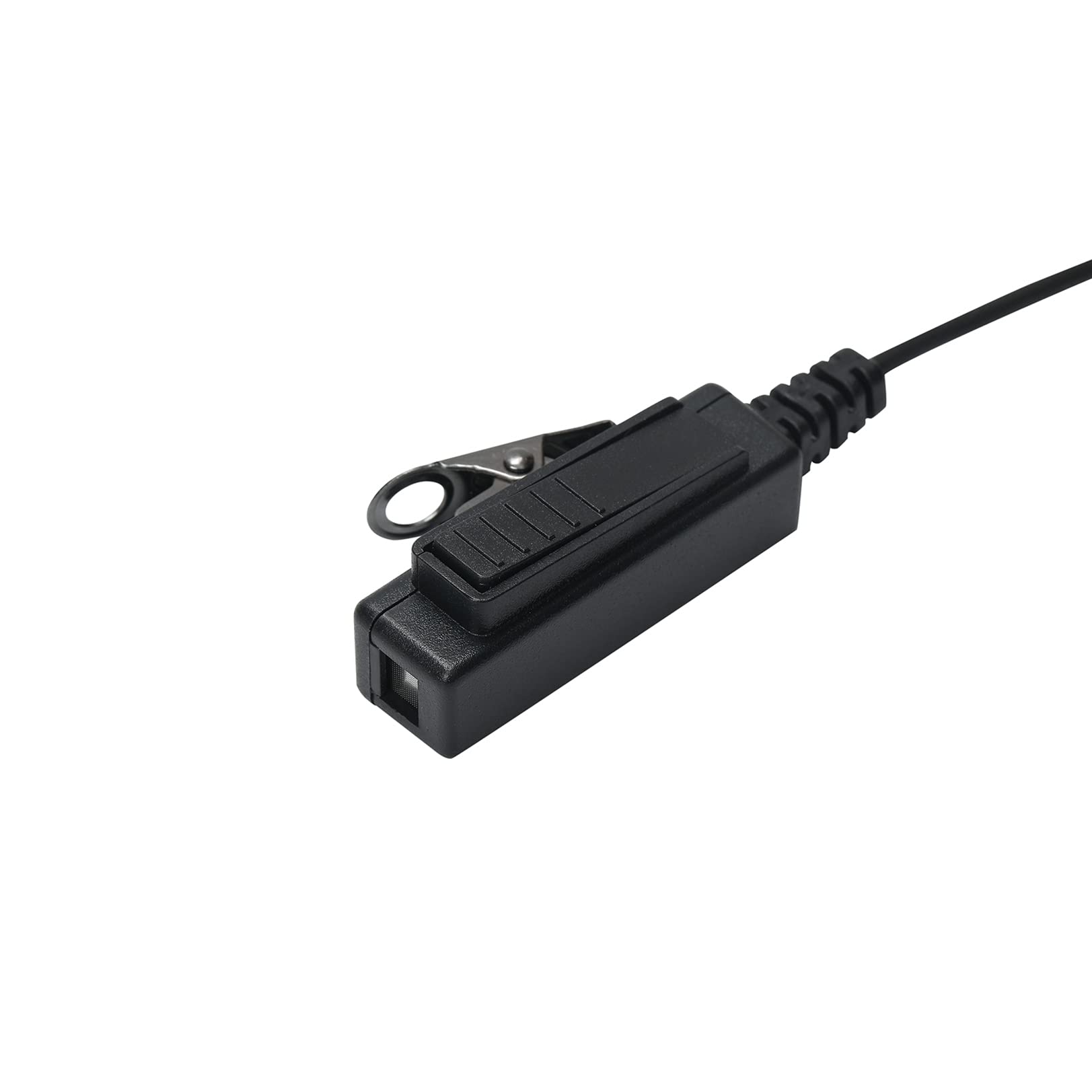 Auricular Yolipar TLK 100 Negro con Micrófono y Tubo Acústico Transparente para Motorola Radio SL300 SL3500e SL7550e SL7550 SL7580