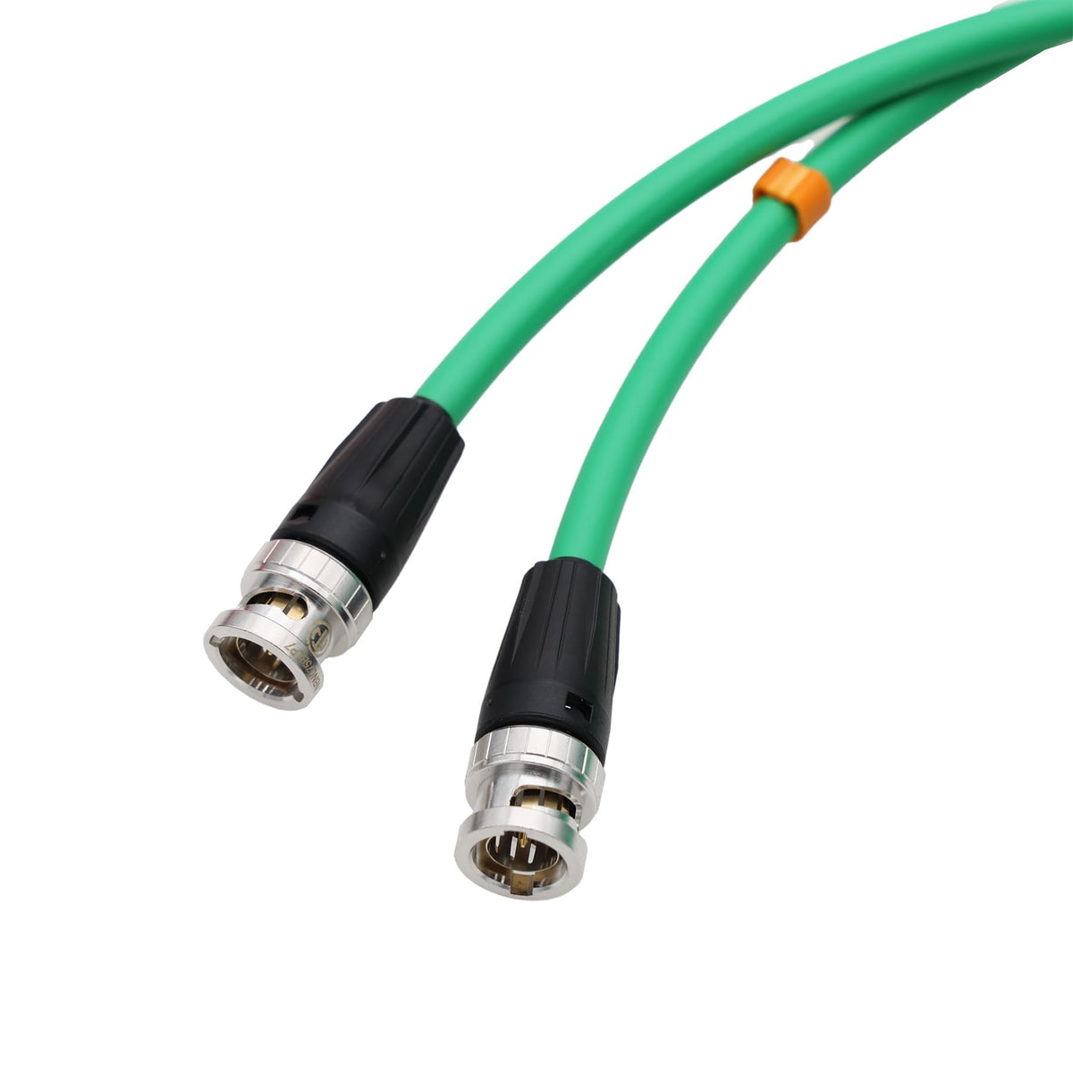 Cable Coaxial de Vídeo HT Canare Verde 3M SDI 4K Blindado Flexible para Monitor de Cámara