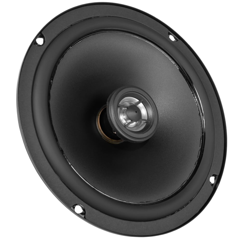 Altavoces Coaxiales NVX ESP65 de 6.5 Pulgadas Negro con Tweeters de Cúpula PEI
