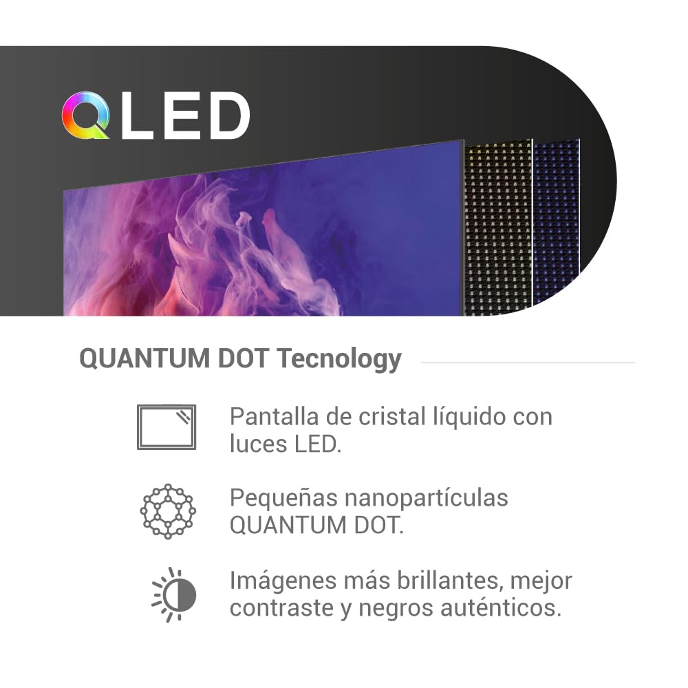 Televisión Pantalla 43 Pulgadas Hyundai Roku TV QLED FHD HYLED4327QR