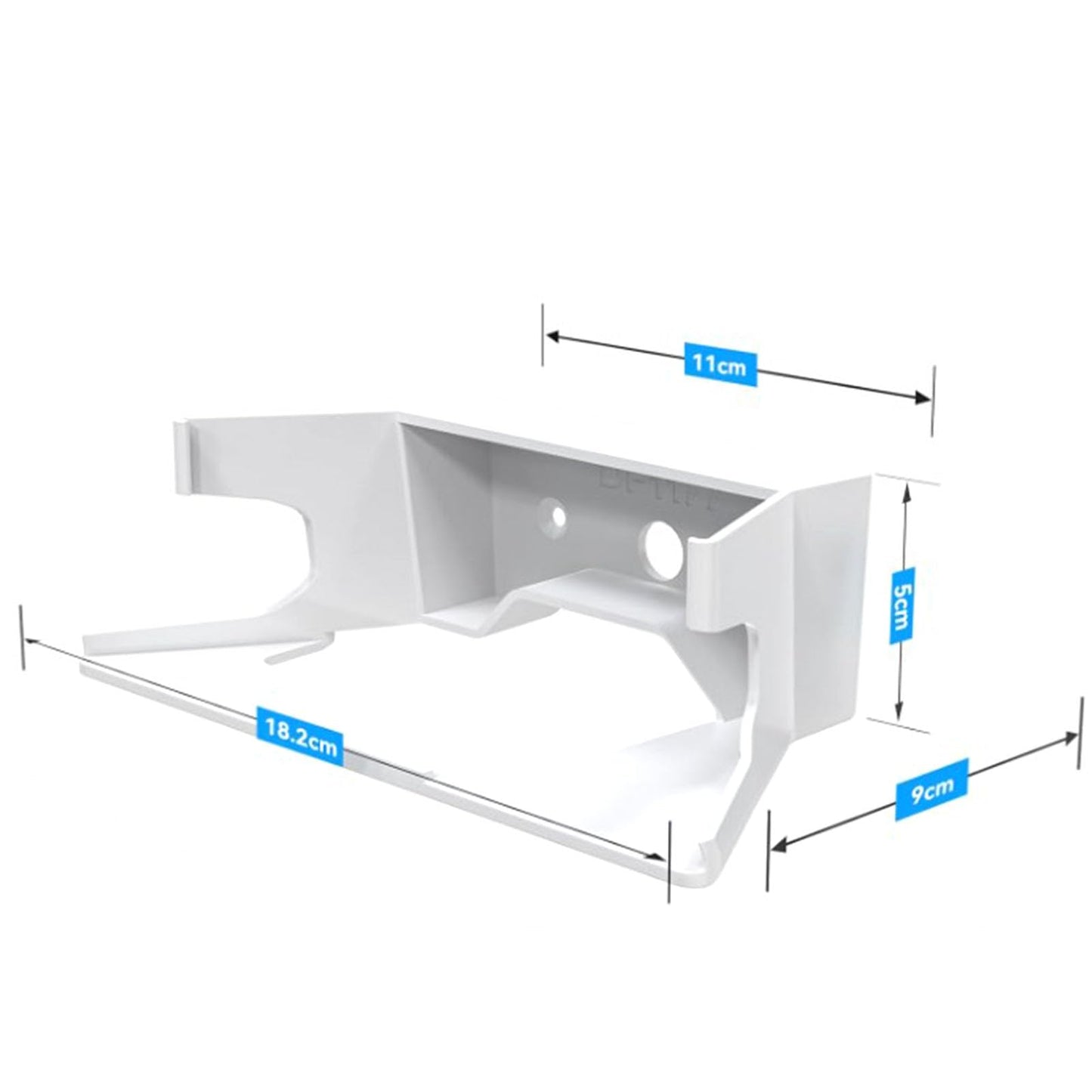 Zunate Soporte de Pared StarLink, Kit de Internet Star Link, Soportes Satelitales, Protección del Soporte del Enrutador ABS, Soporte del Soporte del Enrutador WiFi para Enrutador de