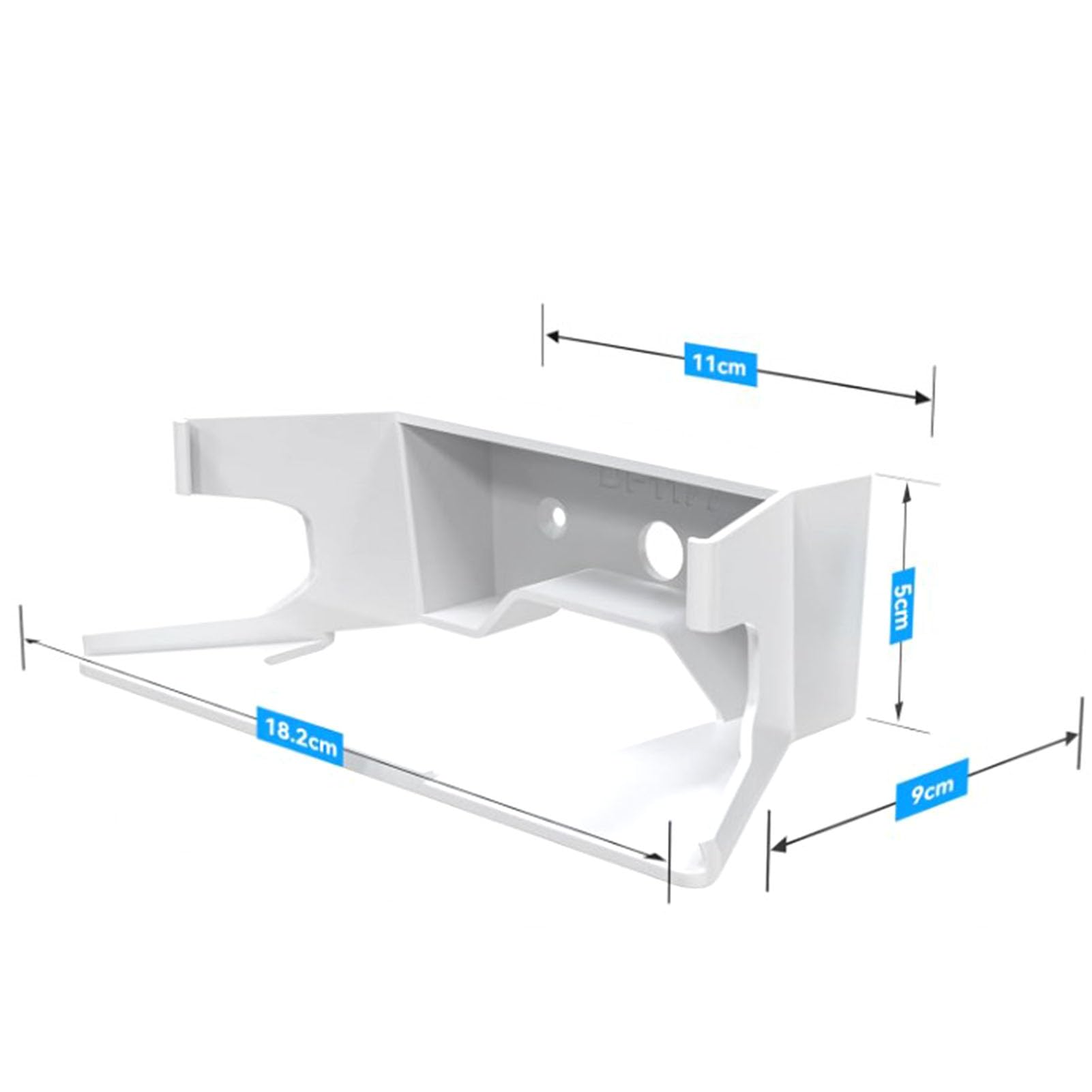 Zunate Soporte de Pared StarLink, Kit de Internet Star Link, Soportes Satelitales, Protección del Soporte del Enrutador ABS, Soporte del Soporte del Enrutador WiFi para Enrutador de