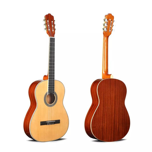 Deviser Guitarra Clásica Acústica L-350 Natural Con Funda