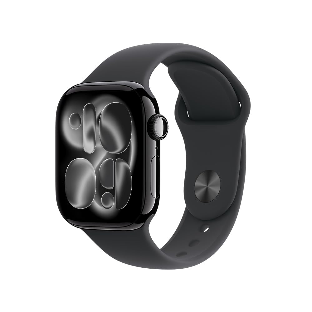 Reloj Apple Watch Series 11 GPS Aluminio Negro Azabache 42 mm Correa Deportiva Negra S/M