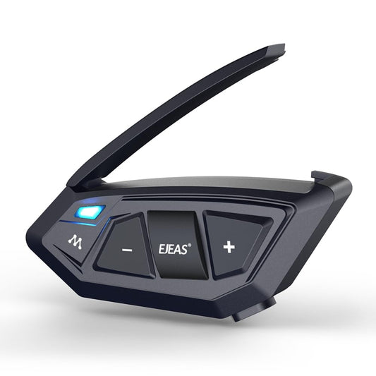 Intercomunicador Bluetooth iSunergy MS20 2000m Auricular Universal para Motocicleta