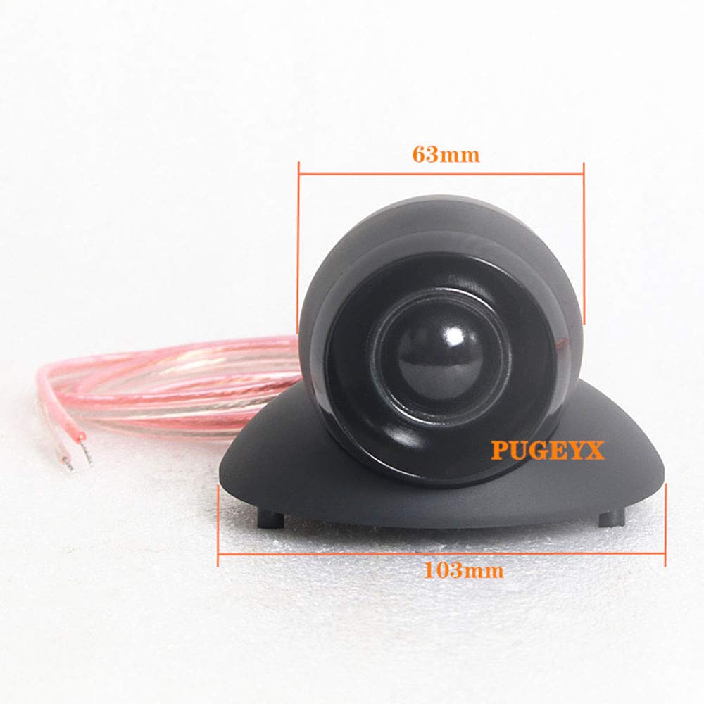 Altavoz Flushbay Negro de 6 Ohmios con Cúpula de Neodimio de Alta Fidelidad para Cine en Casa