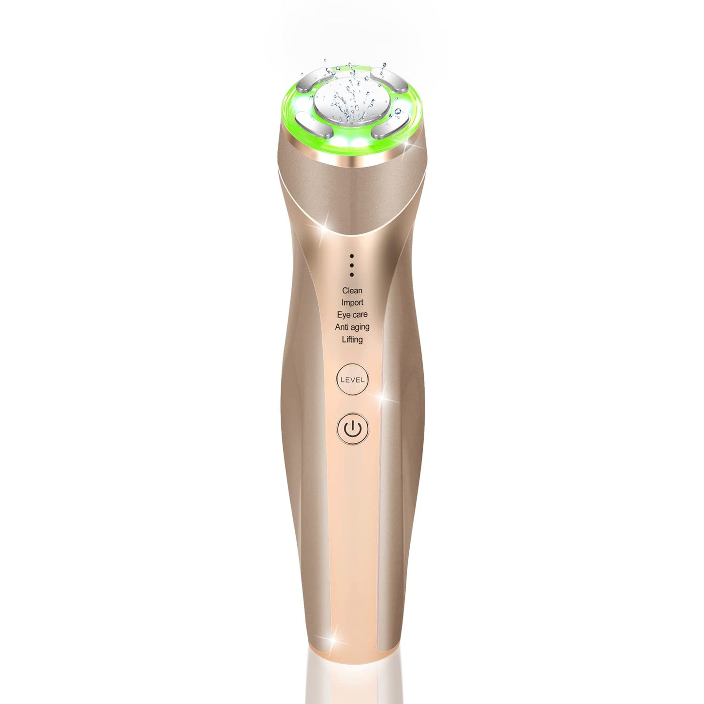 Máquina facial de alta frecuencia, 5 en 1 masajeador facial multifuncional de ajuste de la piel, máquina de terapia de luz para la cara