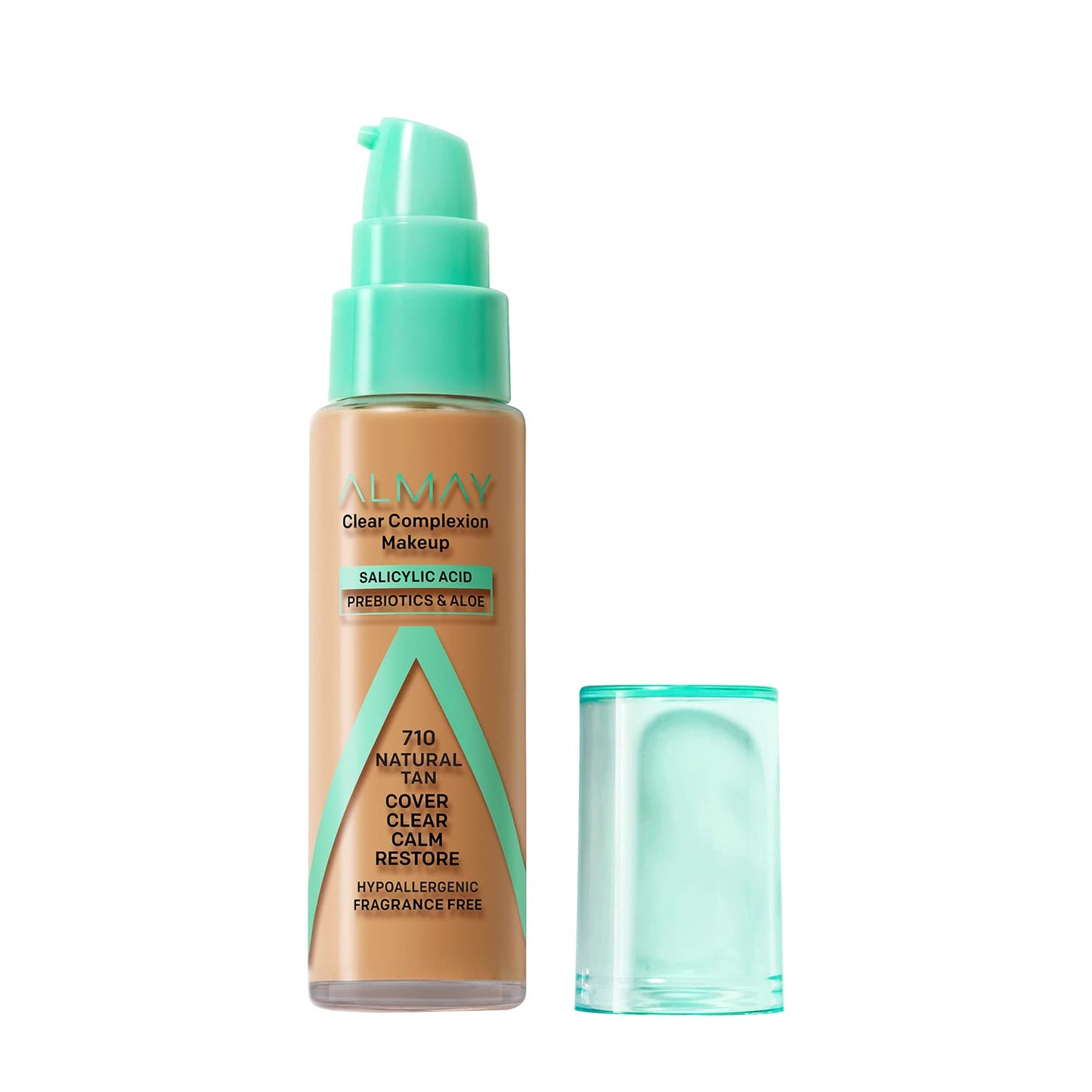 Base de Maquillaje Almay Clear Complexion para una piel naturalmente bronceada